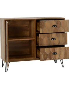Ottawa 1 Door 3 Drawer Sideboard - Mediu | Murphy Furniture 2