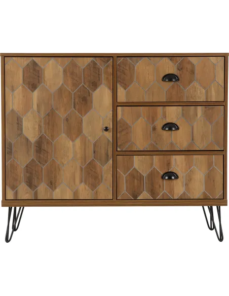 Ottawa 1 Door 3 Drawer Sideboard - Mediu | Murphy Furniture
