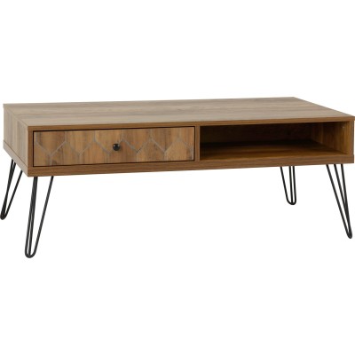 Ottawa 1 Drawer Coffee Table - Medium Oa | Murphy Furniture