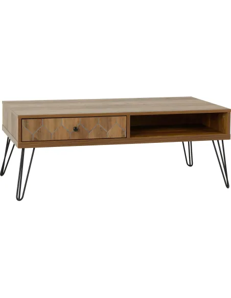 Ottawa 1 Drawer Coffee Table - Medium Oa | Murphy Furniture