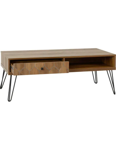 Ottawa 1 Drawer Coffee Table - Medium Oa | Murphy Furniture