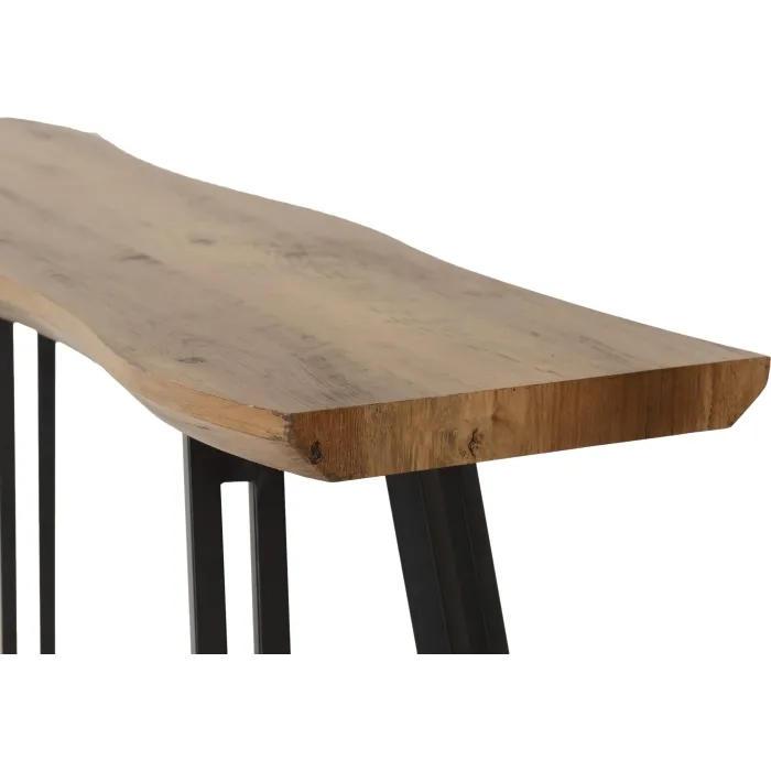 Quebec Wave Edge Console Table - Medium | Murphy Furniture