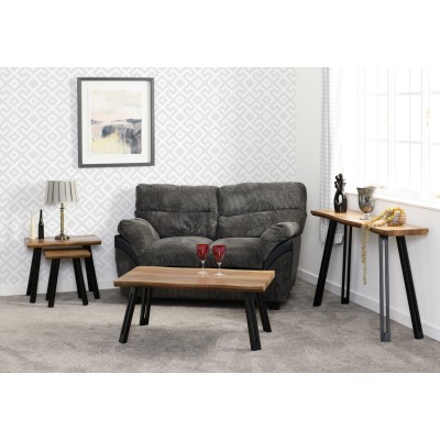 Quebec Wave Edge Console Table - Medium | Murphy Furniture