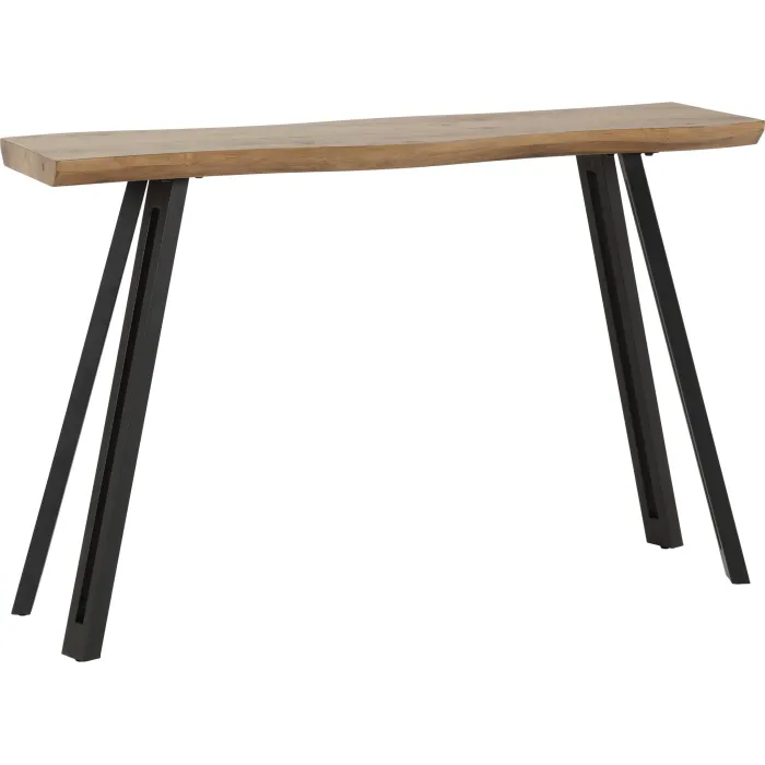 Quebec Wave Edge Console Table - Medium | Murphy Furniture