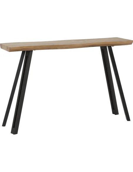 Quebec Wave Edge Console Table - Medium | Murphy Furniture