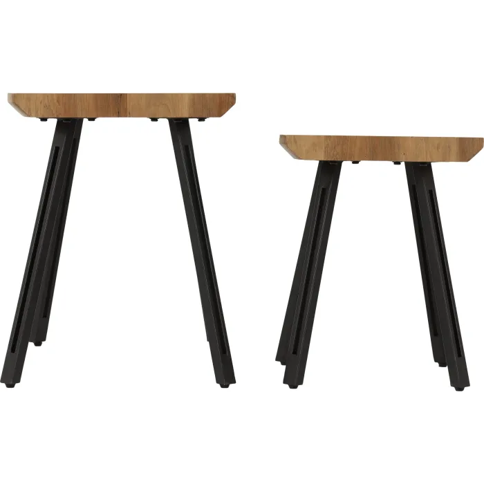 Quebec Wave Edge Nest Of Tables - Medium | Murphy Furniture