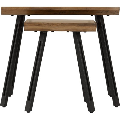 Quebec Wave Edge Nest Of Tables - Medium | Murphy Furniture