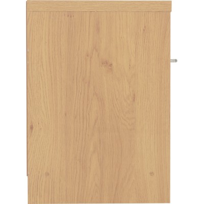 Seville 1 Drawer Bedside Locker - White | Murphy Furniture