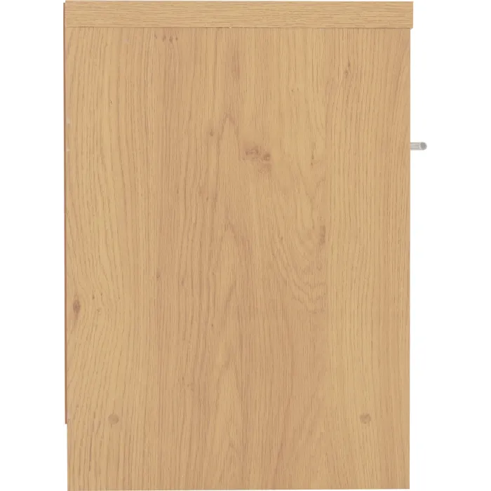 Seville 1 Drawer Bedside Locker - White | Murphy Furniture