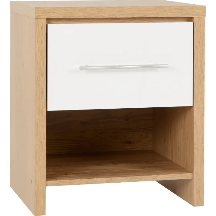 Seville Bedroom Set - White Gloss/Light | Murphy Furniture