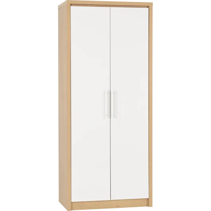 Seville Bedroom Set - White Gloss/Light | Murphy Furniture