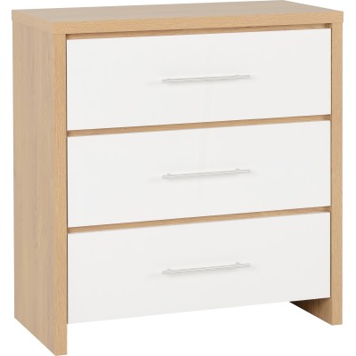 Seville Bedroom Set - White Gloss/Light | Murphy Furniture