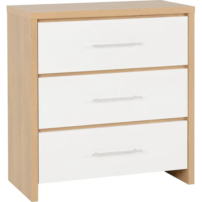Seville Bedroom Set - White Gloss/Light | Murphy Furniture
