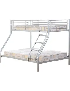 Tandi Triple Sleeper Bunk Bed - Silver | Murphy Furniture 2