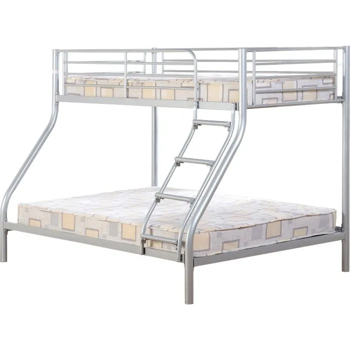 Tandi Triple Sleeper Bunk Bed - Silver | Murphy Furniture