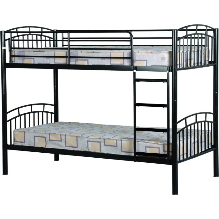 Ventura 3FT Bunk Bed - Black | Murphy Furniture