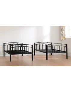 Ventura 3FT Bunk Bed - Black | Murphy Furniture 2