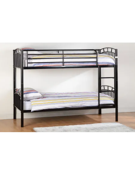 Ventura 3FT Bunk Bed - Black | Murphy Furniture