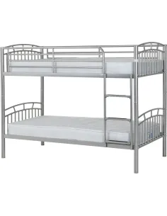 Ventura 3FT Bunk Bed - Silver | Murphy Furniture