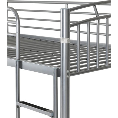 Ventura 3FT Bunk Bed - Silver | Murphy Furniture