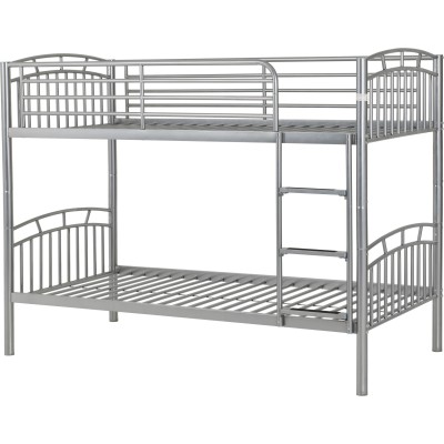 Ventura 3FT Bunk Bed - Silver | Murphy Furniture