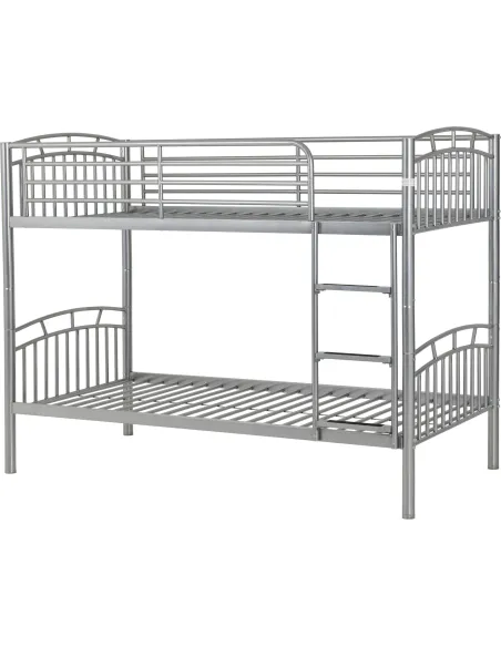 Ventura 3FT Bunk Bed - Silver | Murphy Furniture