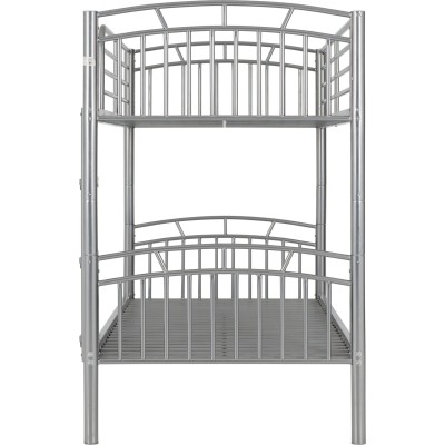 Ventura 3FT Bunk Bed - Silver | Murphy Furniture