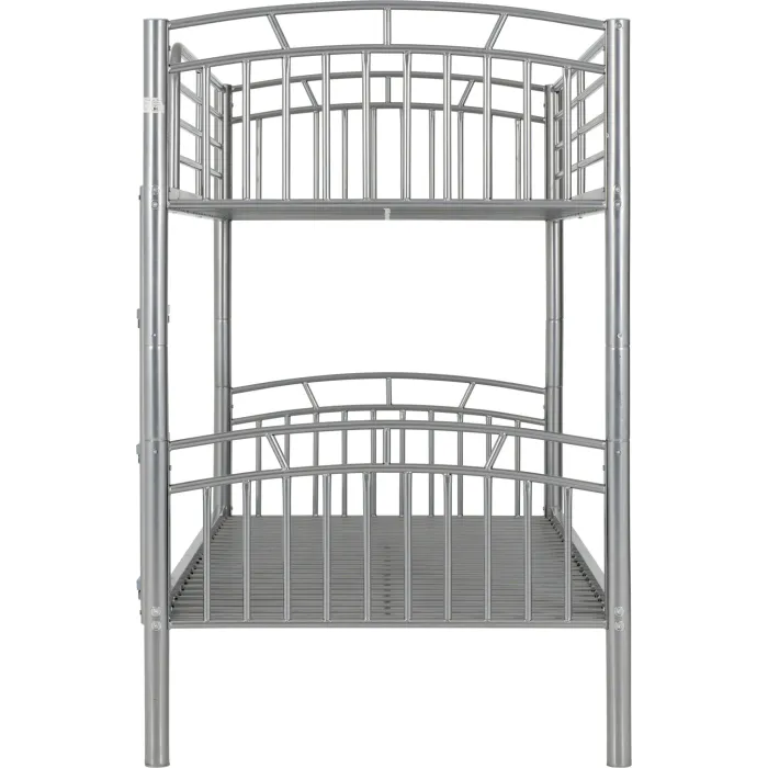 Ventura 3FT Bunk Bed - Silver | Murphy Furniture