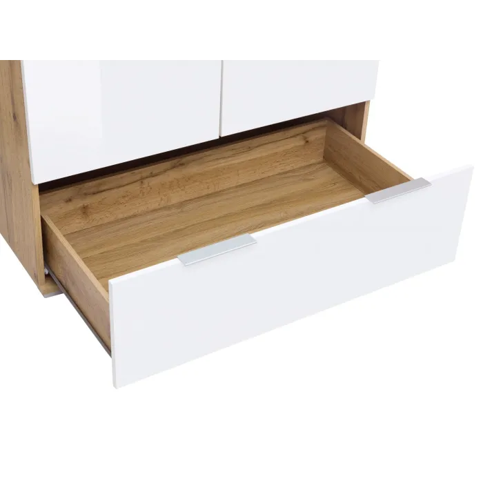 Cheshire 2 Door 1 Drawer Wardrobe - Tach | Murphy Furniture