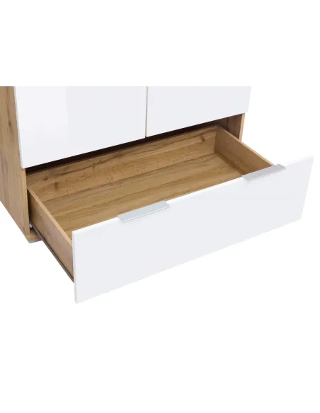 Cheshire 2 Door 1 Drawer Wardrobe - Tach | Murphy Furniture