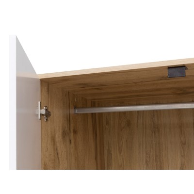 Cheshire 2 Door 1 Drawer Wardrobe - Tach | Murphy Furniture