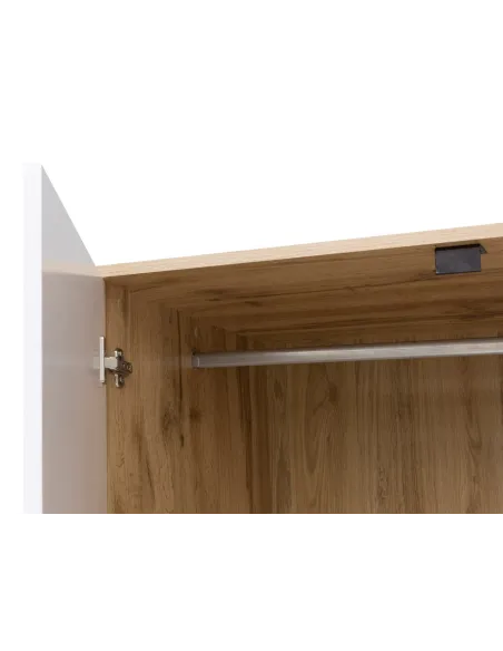Cheshire 2 Door 1 Drawer Wardrobe - Tach | Murphy Furniture