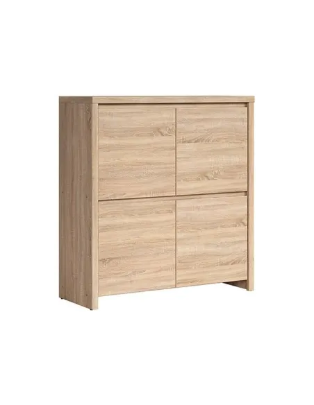 Lincoln 4 Door Storage Locker - Sonoma O | Murphy Furniture