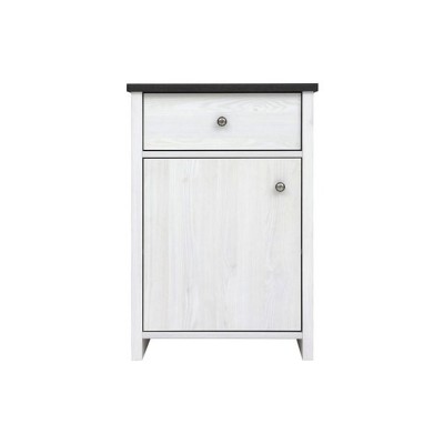 Hampshire 1 Door 1 Drawer Bedside - Lari | Murphy Furniture