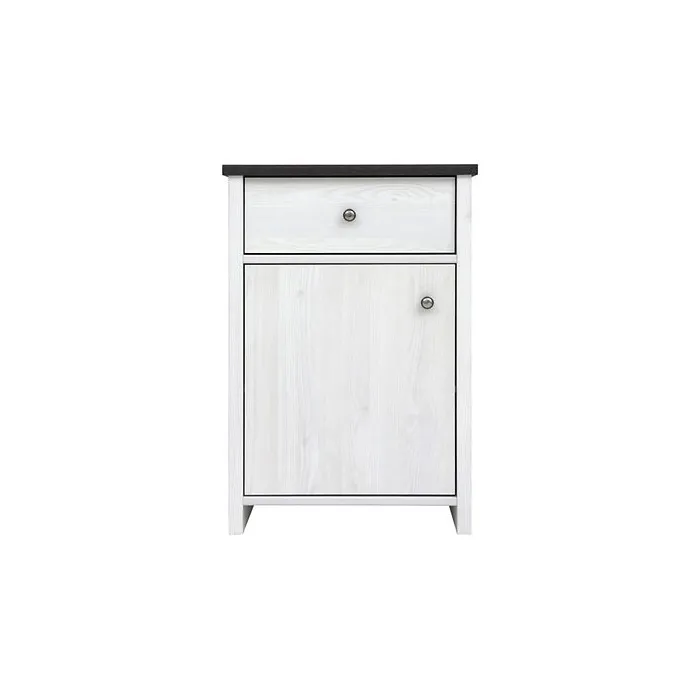Hampshire 1 Door 1 Drawer Bedside - Lari | Murphy Furniture