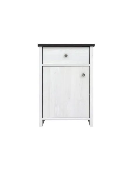 Hampshire 1 Door 1 Drawer Bedside - Lari | Murphy Furniture