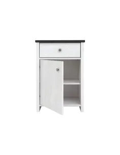 Hampshire 1 Door 1 Drawer Bedside - Lari | Murphy Furniture 2