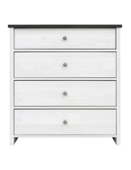 Hampshire 4 Drawer Chest - Larico Pine | Murphy Furniture