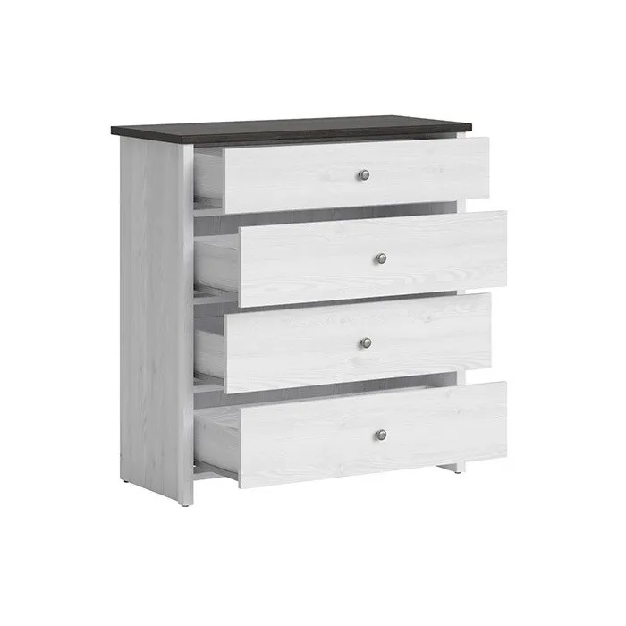 Hampshire 4 Drawer Chest - Larico Pine | Murphy Furniture