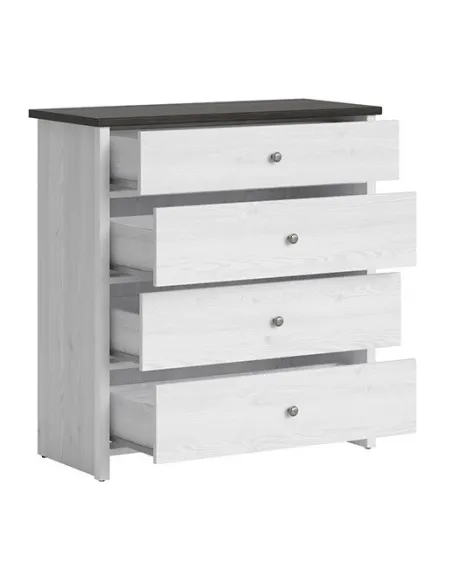 Hampshire 4 Drawer Chest - Larico Pine | Murphy Furniture