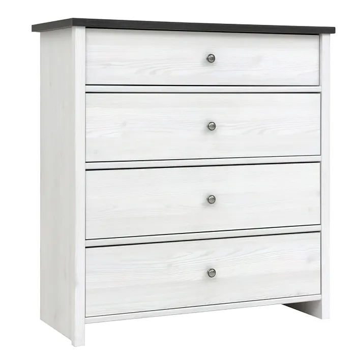 Hampshire 4 Drawer Chest - Larico Pine | Murphy Furniture