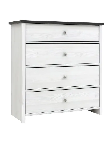 Hampshire 4 Drawer Chest - Larico Pine | Murphy Furniture