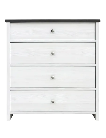 Hampshire 4 Drawer Chest - Larico Pine | Murphy Furniture