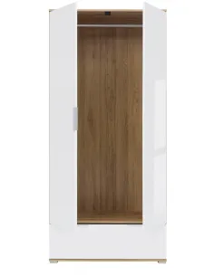 Cheshire 2 Door 1 Drawer Wardrobe - Tach | Murphy Furniture 2