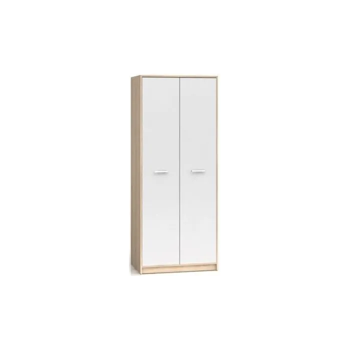 Devon 2 Door Combined Wardrobe - Sonoma | Murphy Furniture