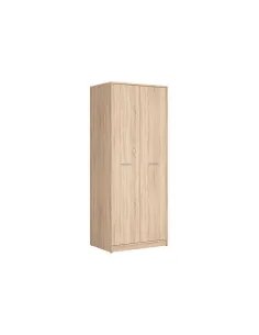 Devon 2 Door Combined Wardrobe - Sonoma | Murphy Furniture 2