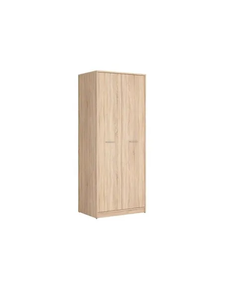 Devon 2 Door Combined Wardrobe - Sonoma | Murphy Furniture