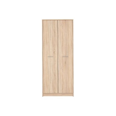 Devon 2 Door Combined Wardrobe - Sonoma | Murphy Furniture