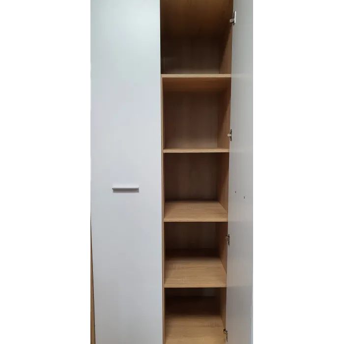 Devon 2 Door Combined Wardrobe - Sonoma | Murphy Furniture