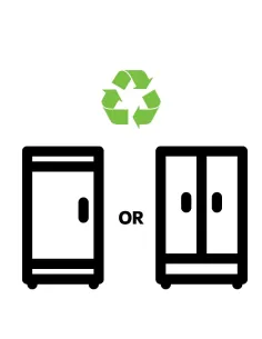 2 Door Wardrobe Recycling | Murphy Furniture